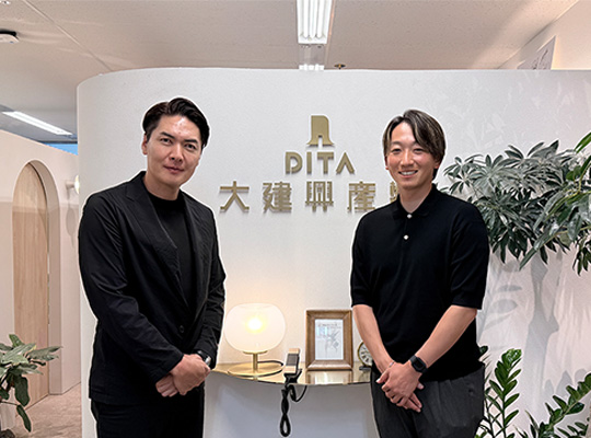 スポンサー契約選手・プロゴルファー竹田のすけ選手が来社されました
