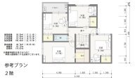 土地｜兵庫区浜中町９街区｜参考プラン2階｜大建興産株式会社