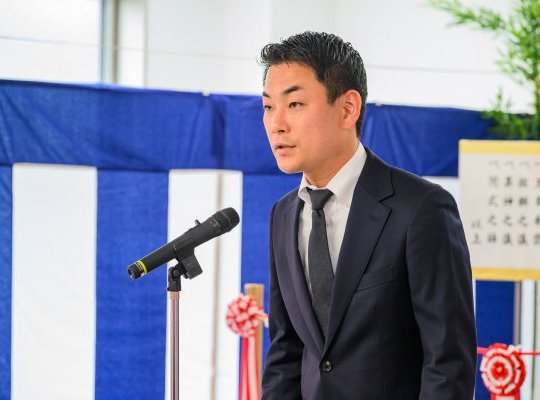 施主様の竣工式に出席いたしました｜大建興産株式会社