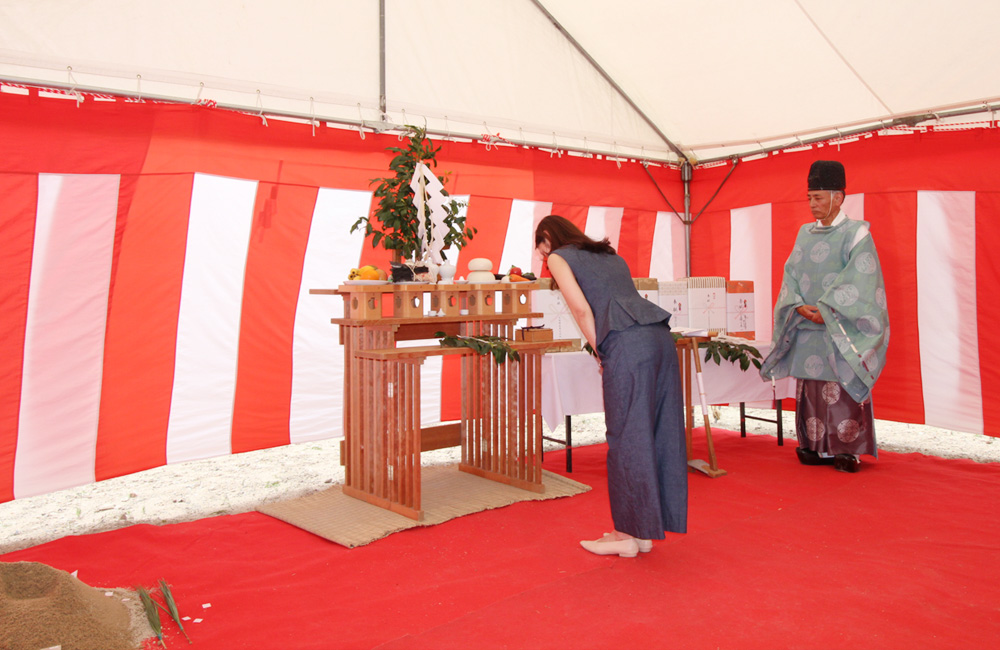 神⼾市灘区深⽥町プロジェクトの地鎮祭について